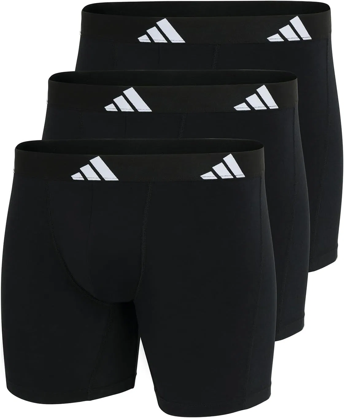 Боксеры, набор из 3, Adidas, черный