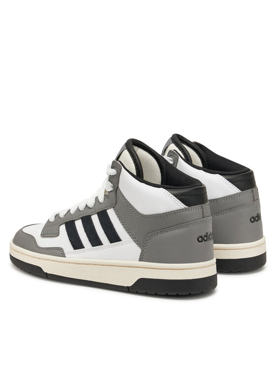 Кроссовки Rapid Court Mid JR0191 Adidas, серый — фото 3