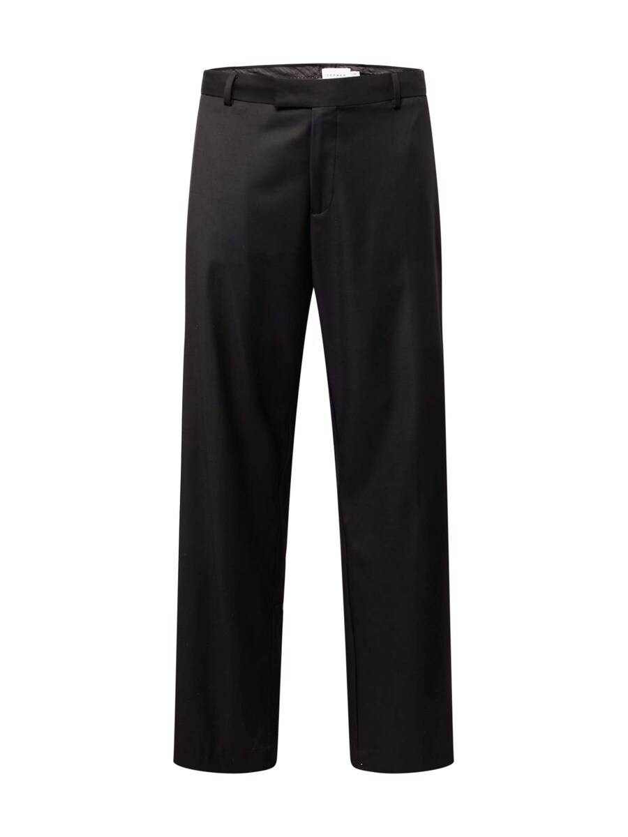 

Тканевые брюки TOPMAN Regular Pants, черный