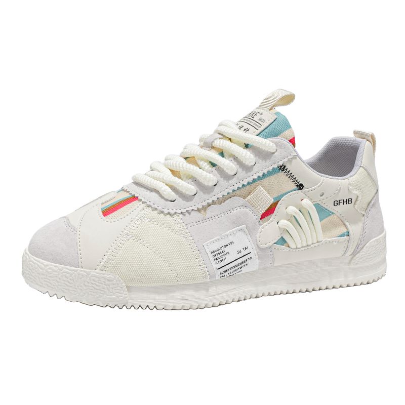 

Износостойкие дышащие низкие кроссовки для детей и подростков Kung Fu partners, белый