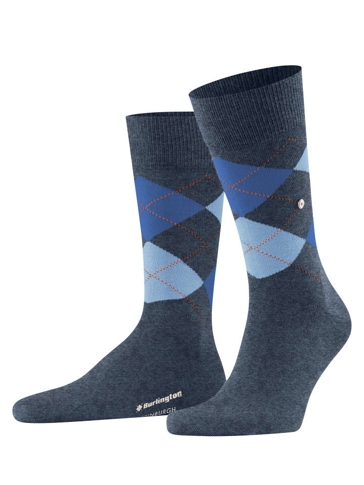 

Носки Falke BURLINGTON Edinburgh Socke, темно-синий