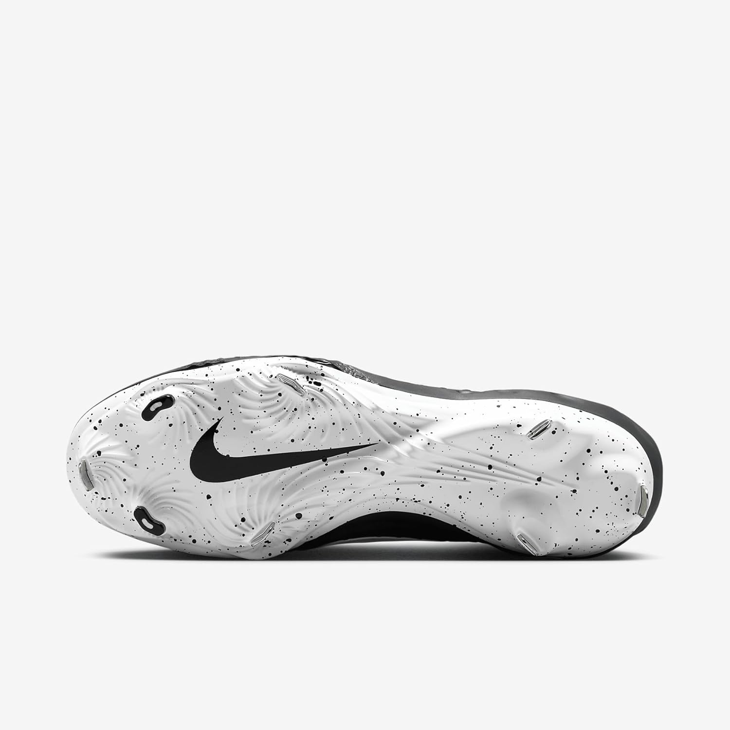 Бейсбольные бутсы Nike Alpha Huarache NXT для мужчин, белый/черный/серый/темно-серый — фото 2