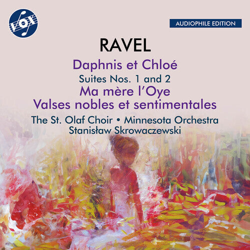 

CD диск Ravel / Skrowaczewski: Ravel: Valses nobles et sentimentales; Ma Mere l'Oye (Complete Ballet); Daphnis et Chloe - Suites Nos. 1 & 2; Fanfare for the Ballet 'L'eventail De Jeanne'