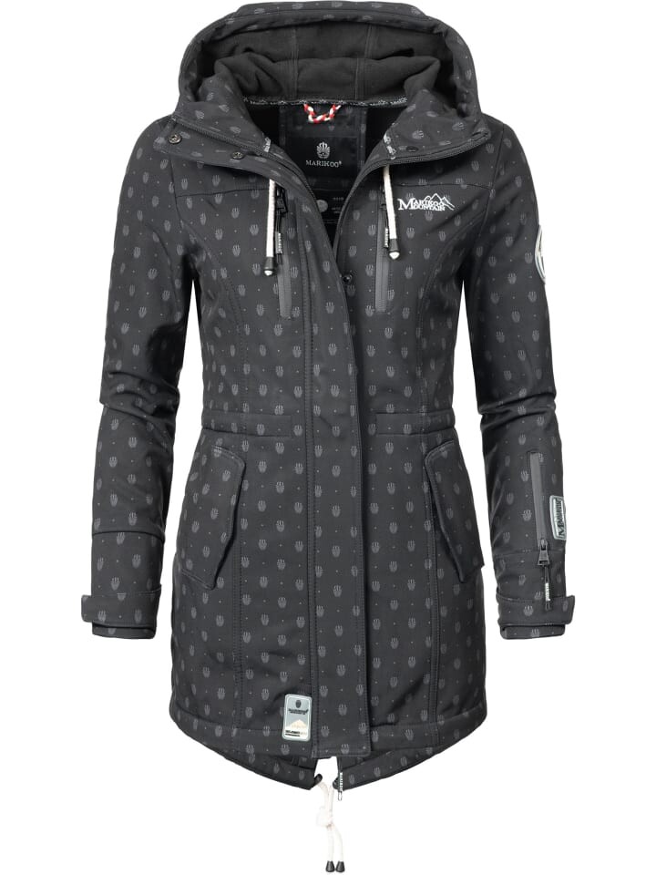 

Пальто Marikoo Zimtzicke, цвет schwarz dots