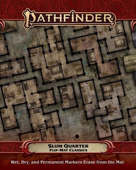 

Ролевая игра Paizo Pathfinder Flip-Mat Classic: Slum Quarter