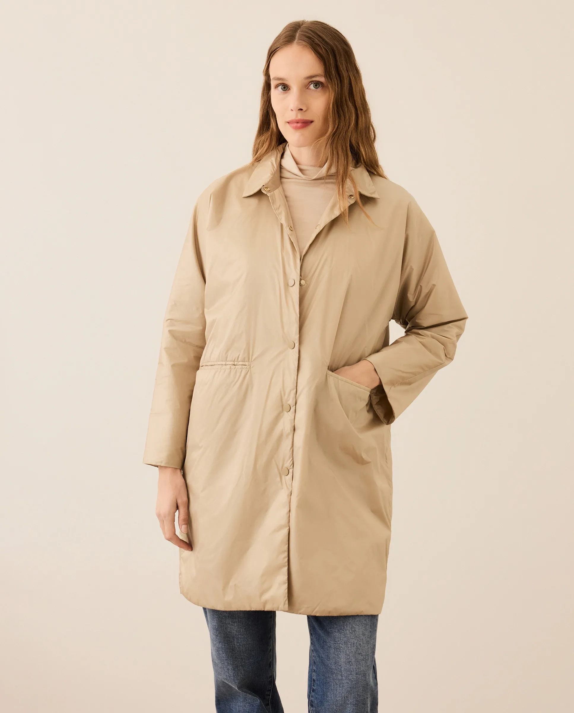 

Женское стеганое пальто Stella Rittwagen, бежевый