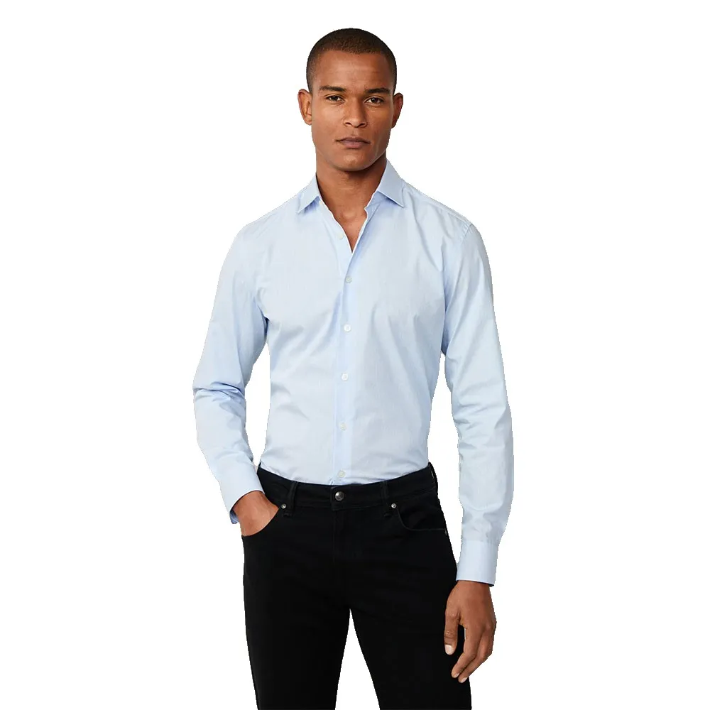 

Рубашка Hackett Magic Check, синий