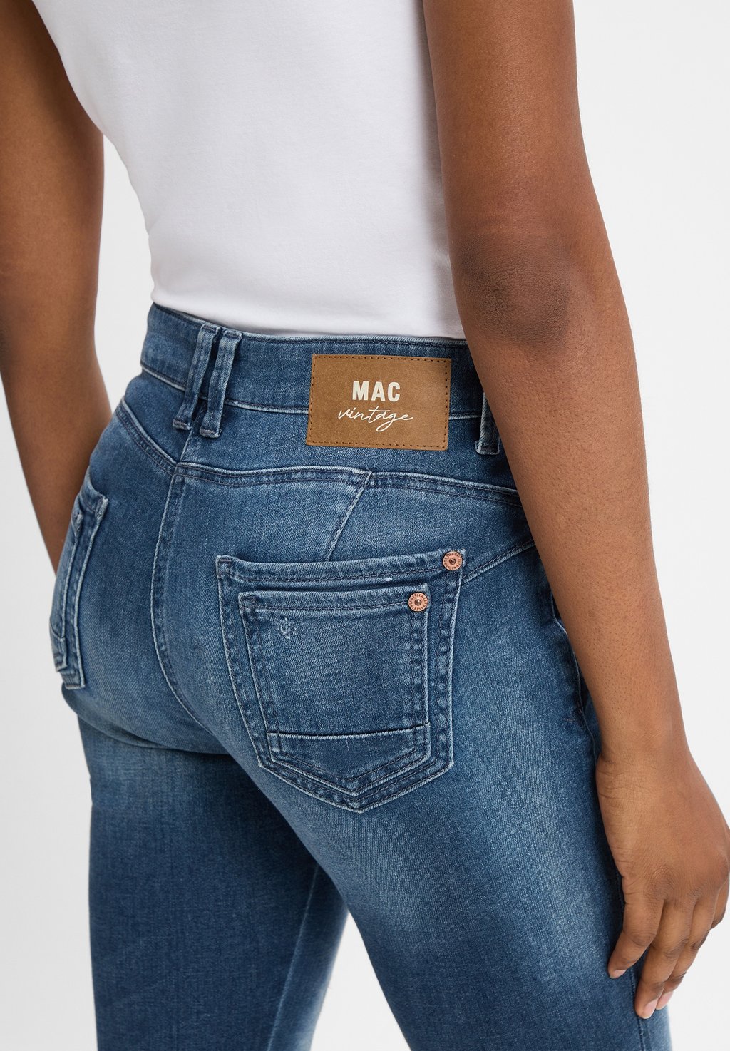 

Джинсы облегающие MAC Jeans, синий деним