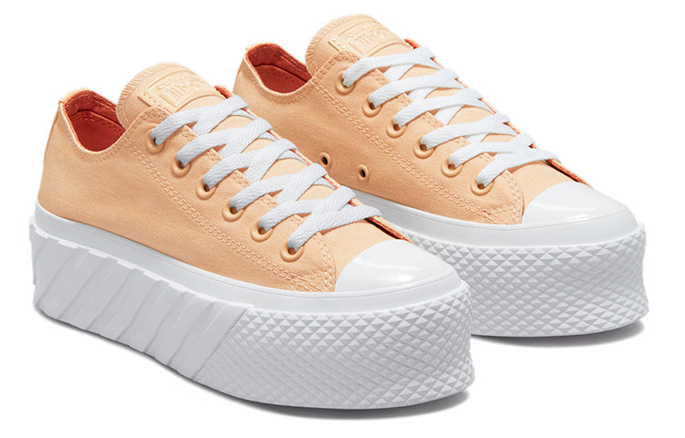 Кеды (WMNS) Converse Chuck Taylor All Star Sneakers Orange, оранжевый — фото 3