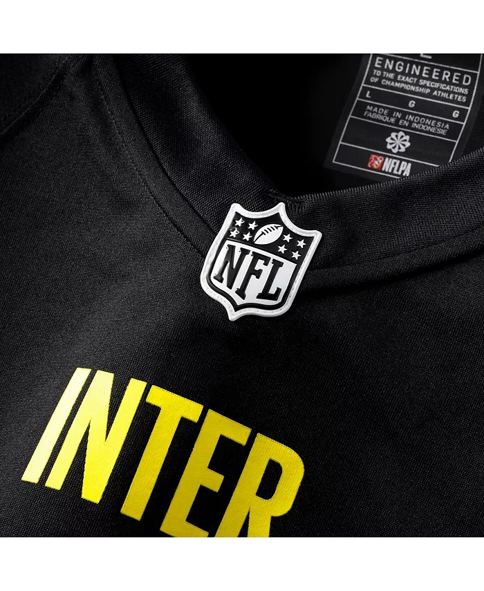 Мужская черная футболка Inter Milan 2025 Club World Cup X NFL Nike — фото 4