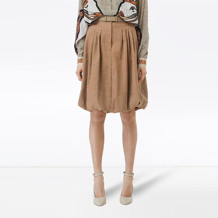 Юбка Burberry, женская, хаки — фото 3