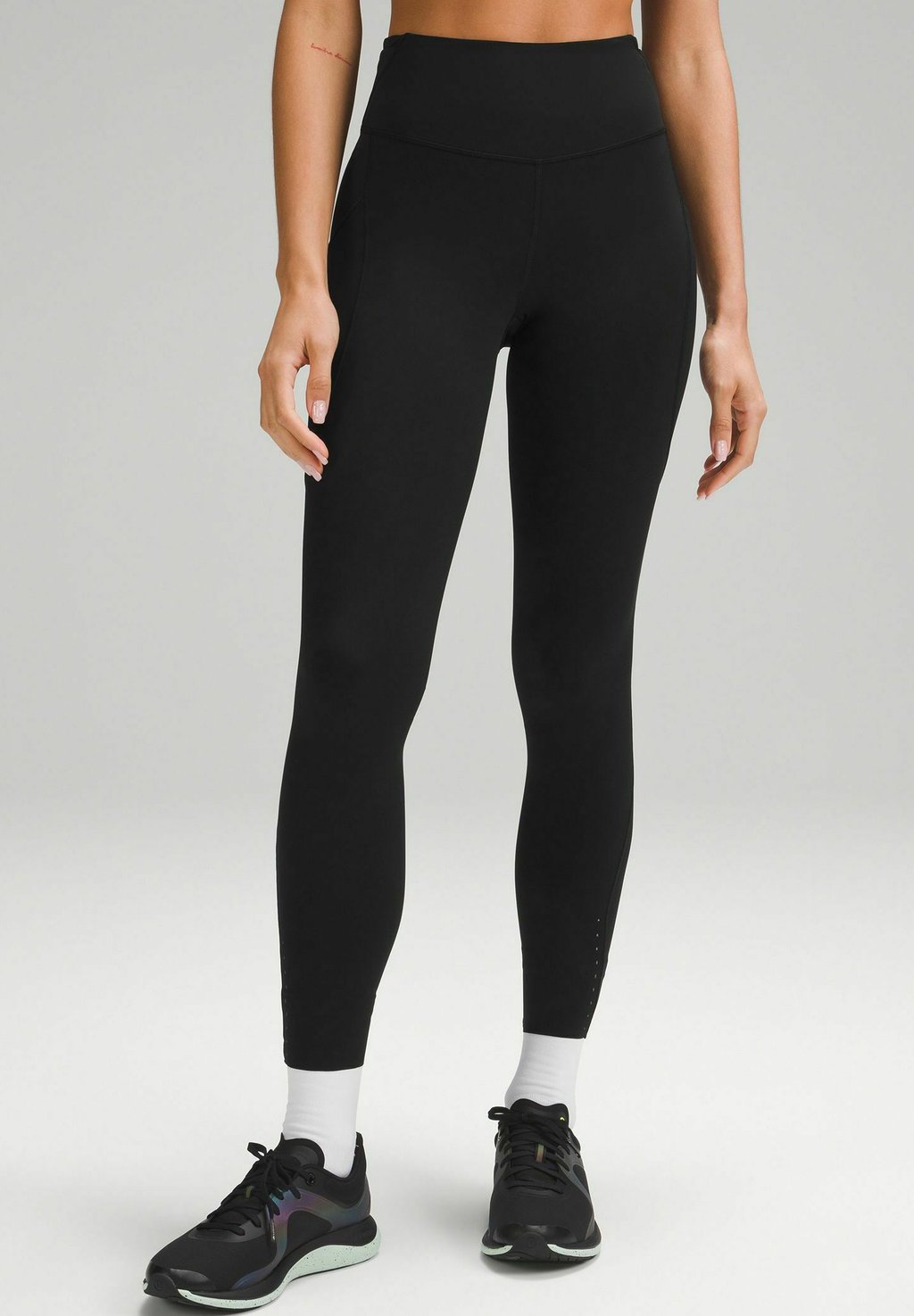 

Леггинсы FAST AND FREE HIGH-RISE POCKETS 71cm lululemon, черный
