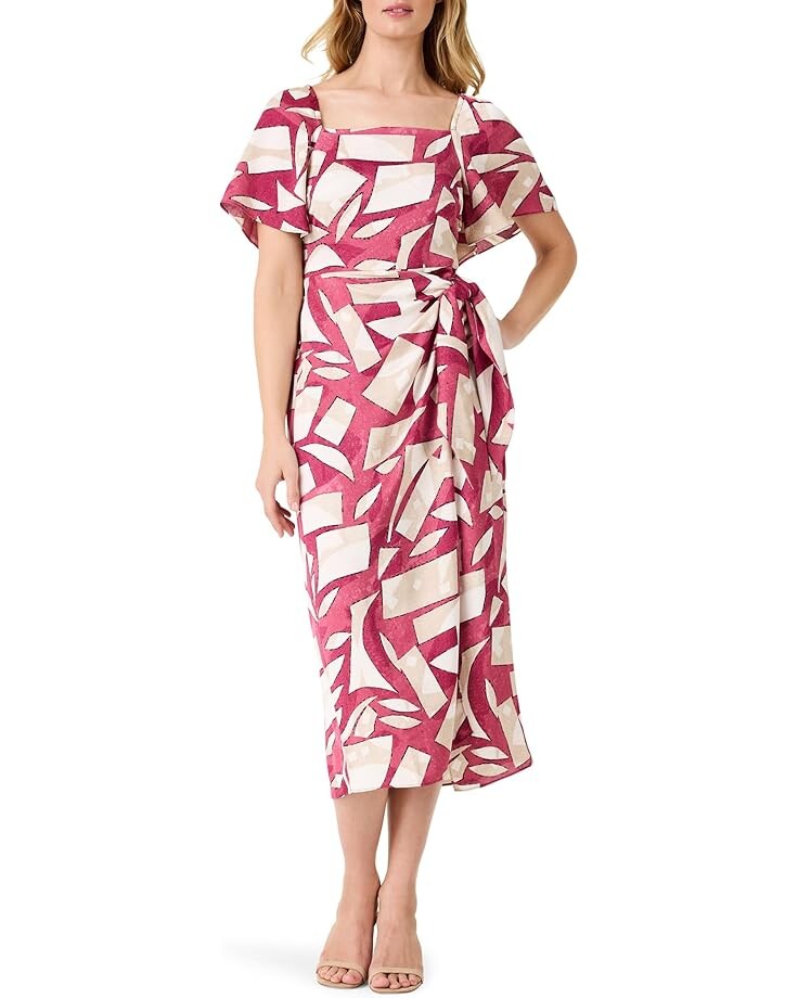 

Платье NIC+ZOE Shadow Blocks Dress, цвет Red Multi