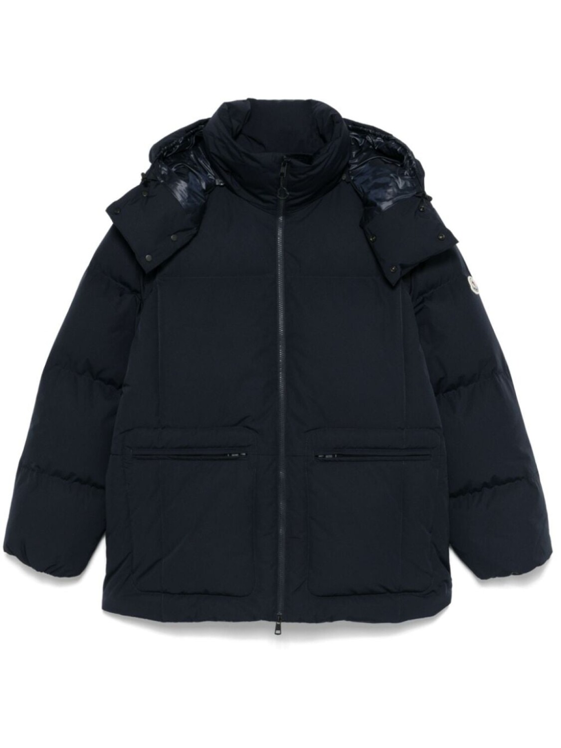 

Хабагат парка Moncler, синий