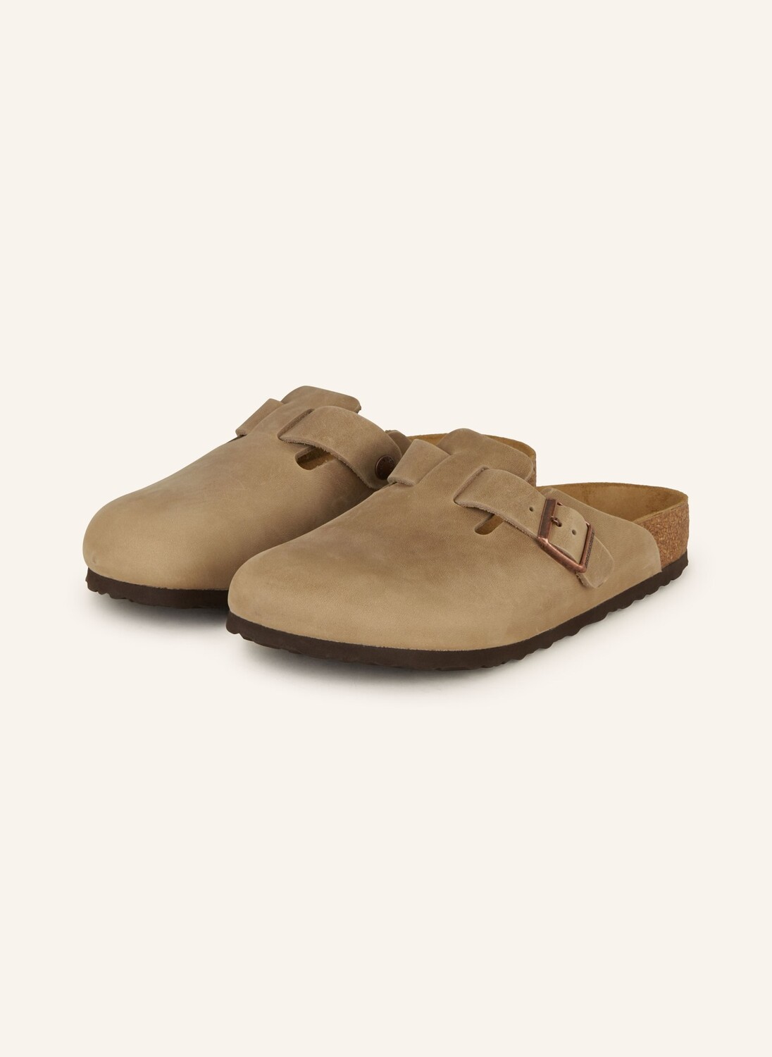 

Бостонские мюли BIRKENSTOCK, бежевый