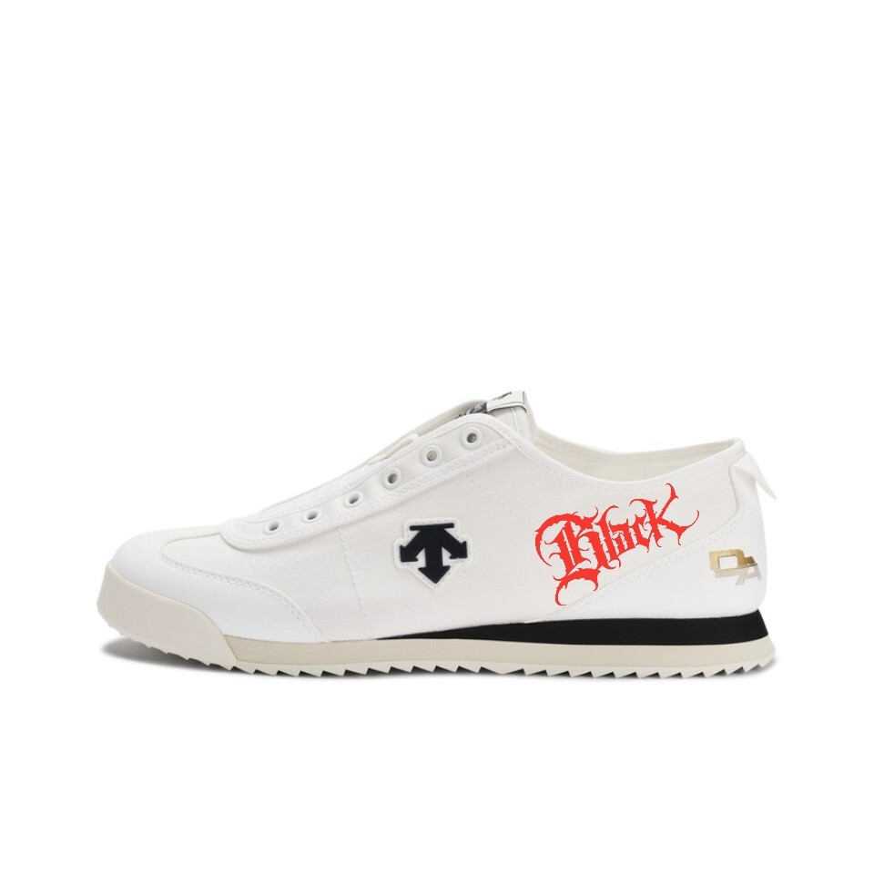 

Chron Lifestyle Shoes Men Low-Top, мужские кроссовки, Белый/Красный Descente