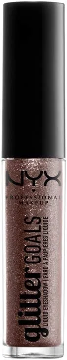 Жидкие тени для век Nyx Professional Makeup Glitter Goldz 03 Color Multi-verse Body