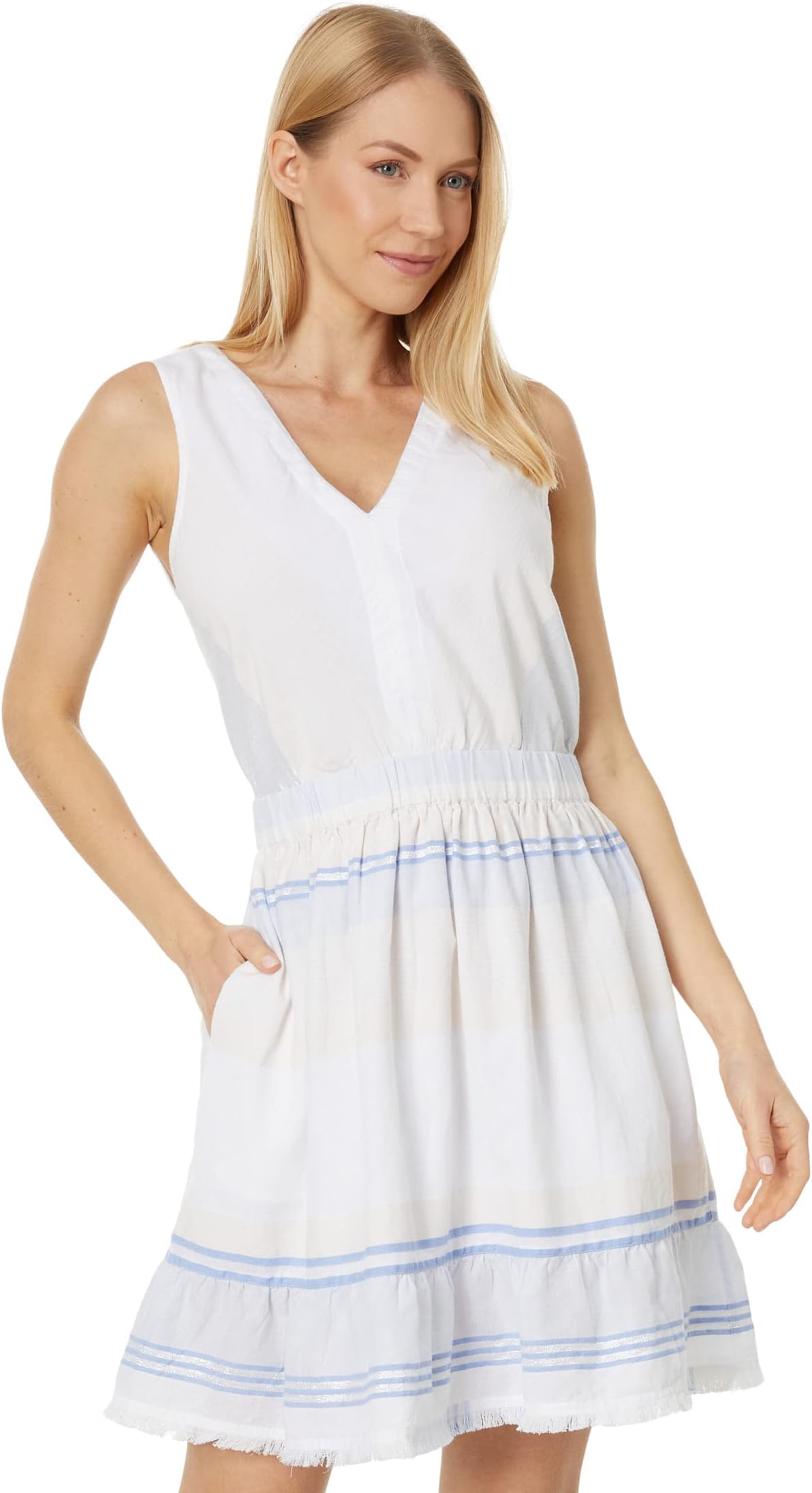 

Платье Splendid Calypso Striped Mini Dress, цвет Calypso Sparkle