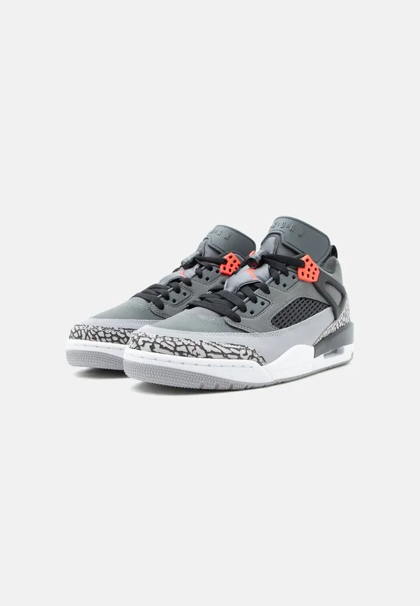 Тренеры spizike Jordan, Dark Grey/Infrared/Black/Cement Grey/White — фото 2