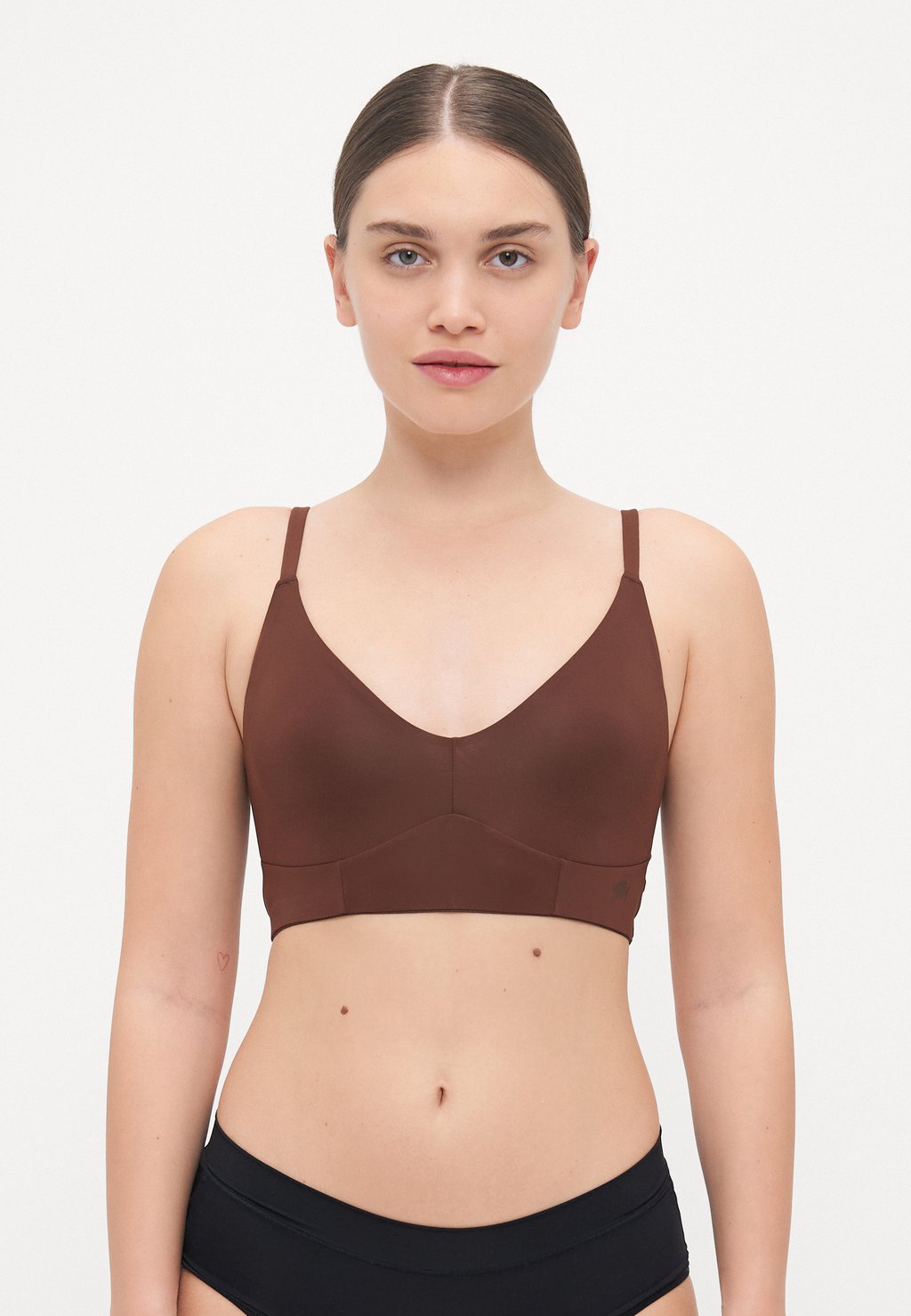 

Бюстье SMOOTHED REALITY PLUNGE BRA YITTY, коричневый