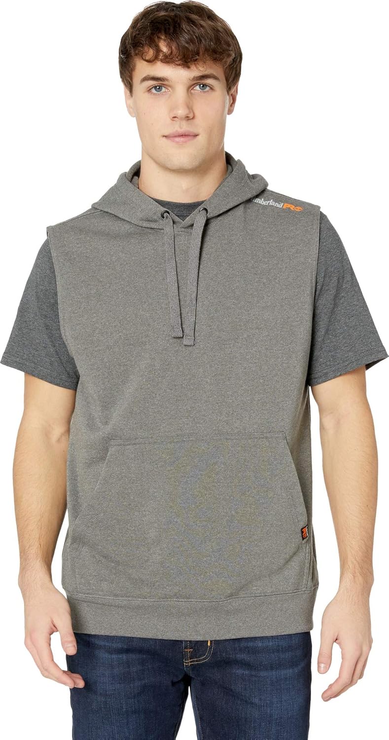 

Толстовка Timberland PRO с капюшоном и без рукавов, Dark Charcoal Heather