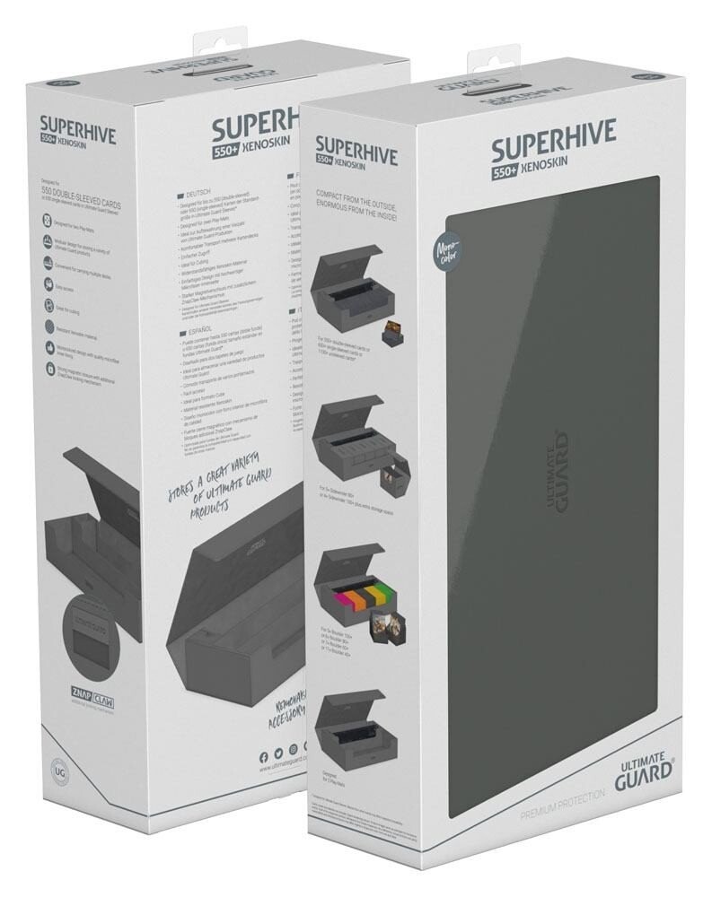

Superhive 550+ XenoSkin Monocolor Grey Ultimate Guard
