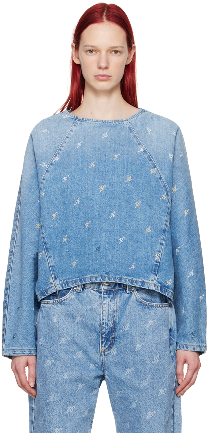 

Блузка из денима Blue Daisy Script A Axel Arigato