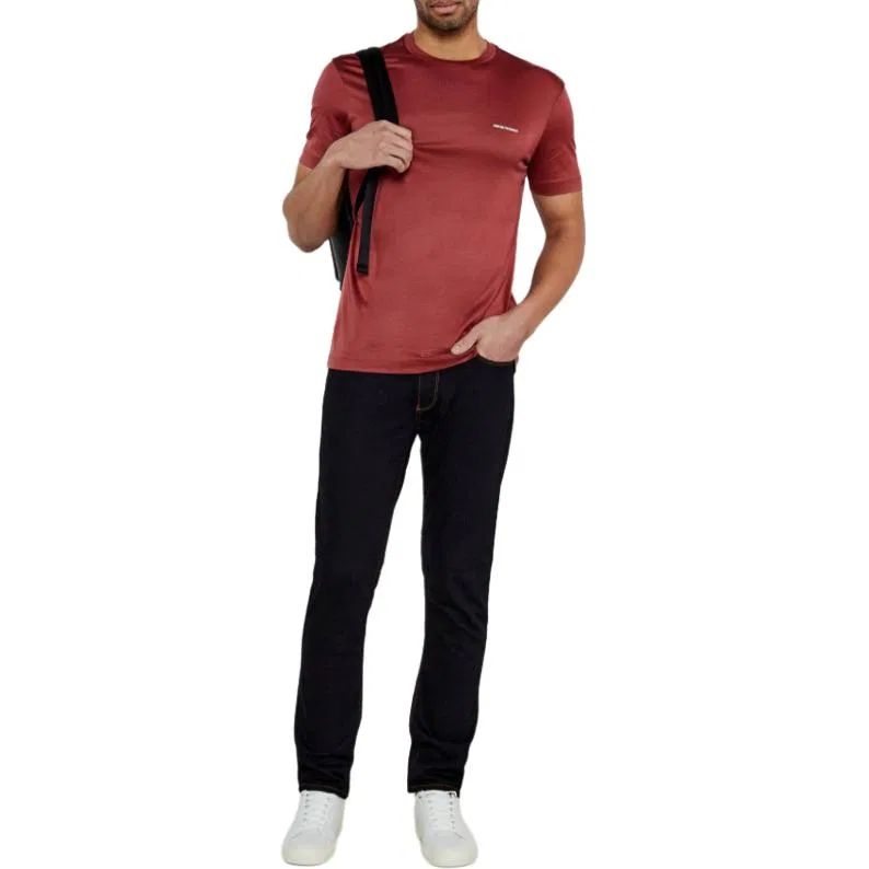 Футболка Umber Red Emporio Armani — фото 4