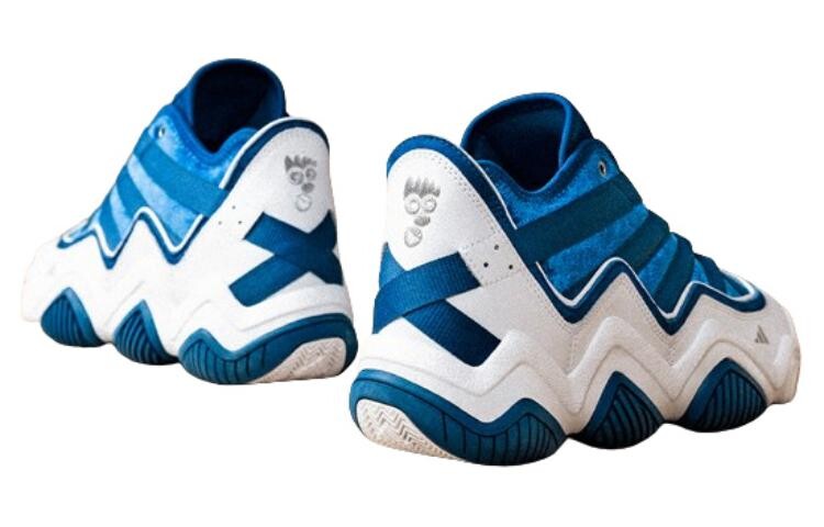 Adidas originals Top Ten Vintage Мужские баскетбольные кроссовки, Blue — фото 3