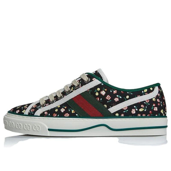 Кроссовки tennis 1977 x liberty of london 'floral - black' Gucci, черный