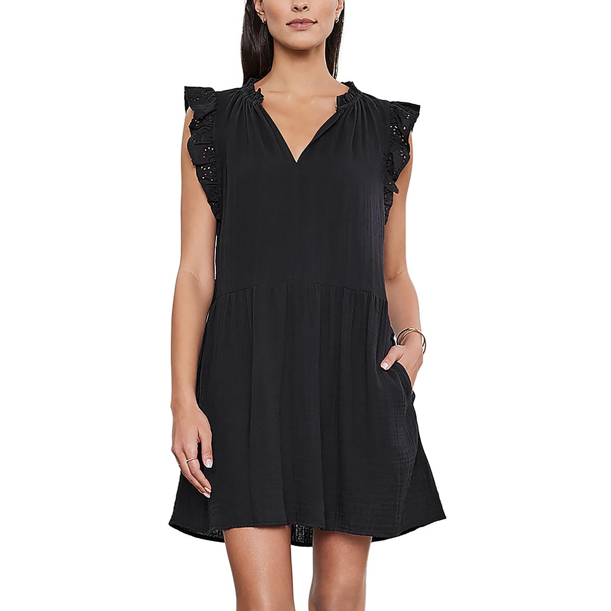 

Женское мини-платье Baby Doll Babydoll Velvet by Graham & Spencer, черный