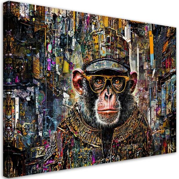 

Картина арт-принт KUNSTLOFT Cyber Simian Sentinel 2, многоцветный