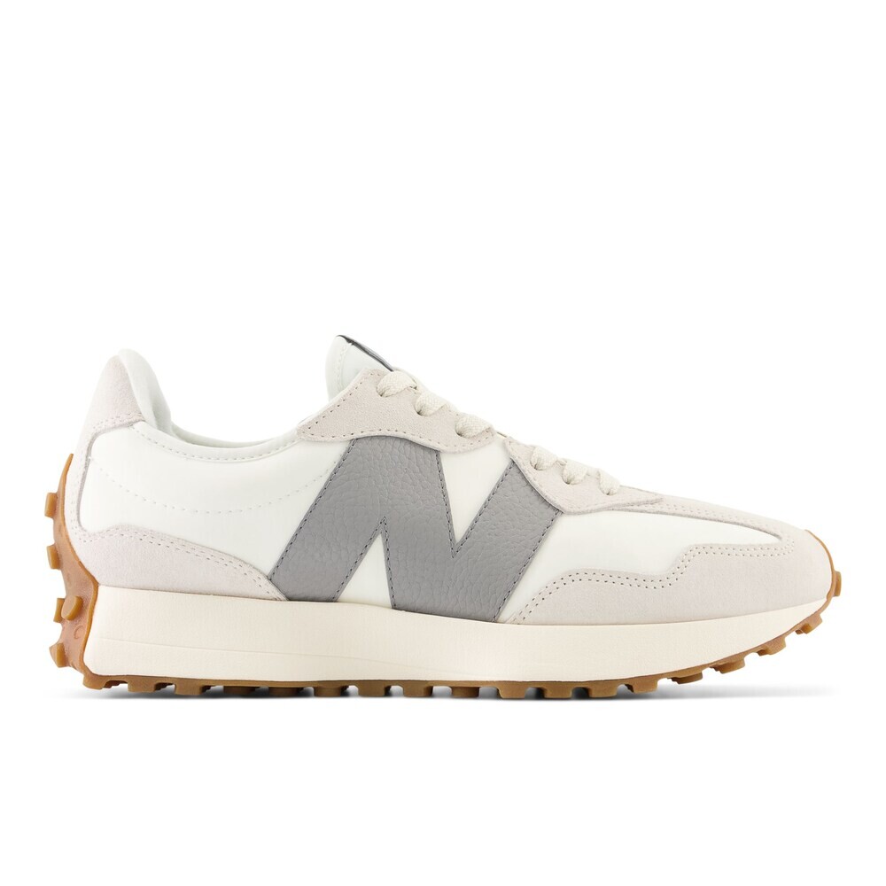 Кроссовки New Balance 327, светло-серый/темно-серый — фото 2