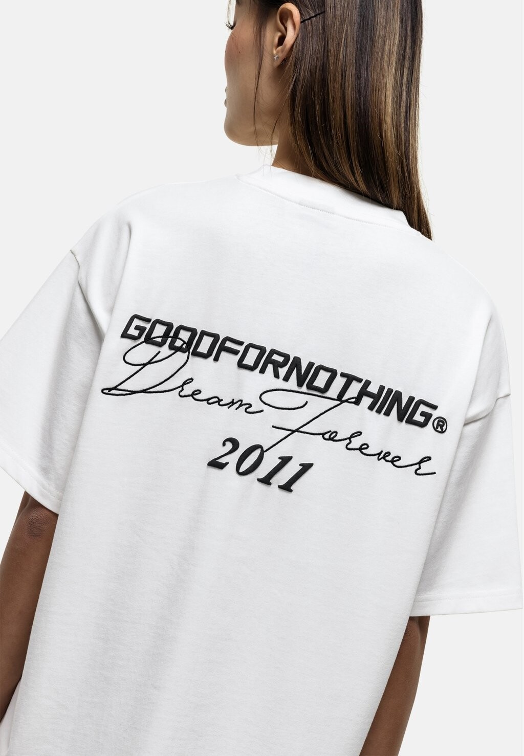 

Футболка с принтом FOREVER OFF WHITE T-SHIRT Good For Nothing, кремовый