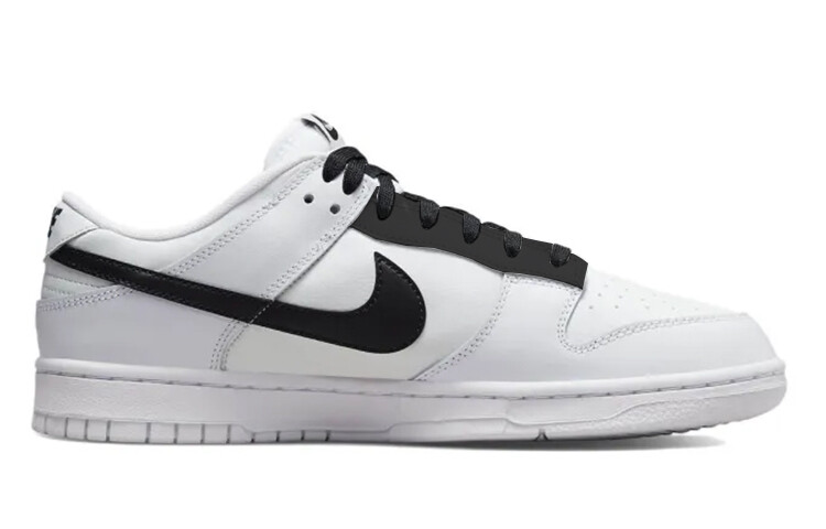 

Кроссовки Nike Dunk Skateboarding Shoes Men Low-top White/black, белый