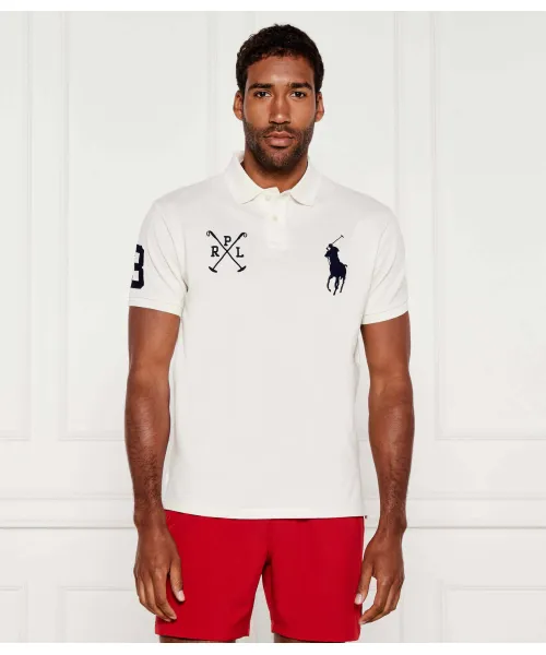 

Футболка поло Slim fit Polo Ralph Lauren, белый