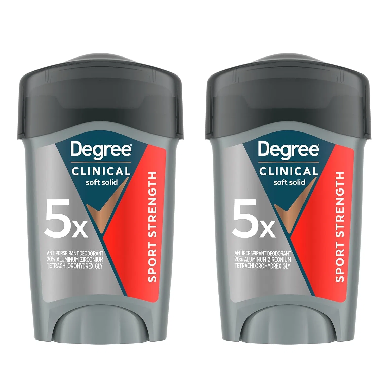 Мужской клинический антиперспирант Degree Sport Strength (2 шт. по 48 г) Degree — фото 2
