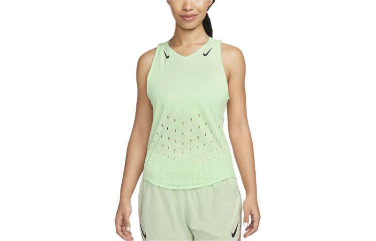 Женская майка для бега AeroSwift Dri FIT Adv Nike, Steam Green — фото 2