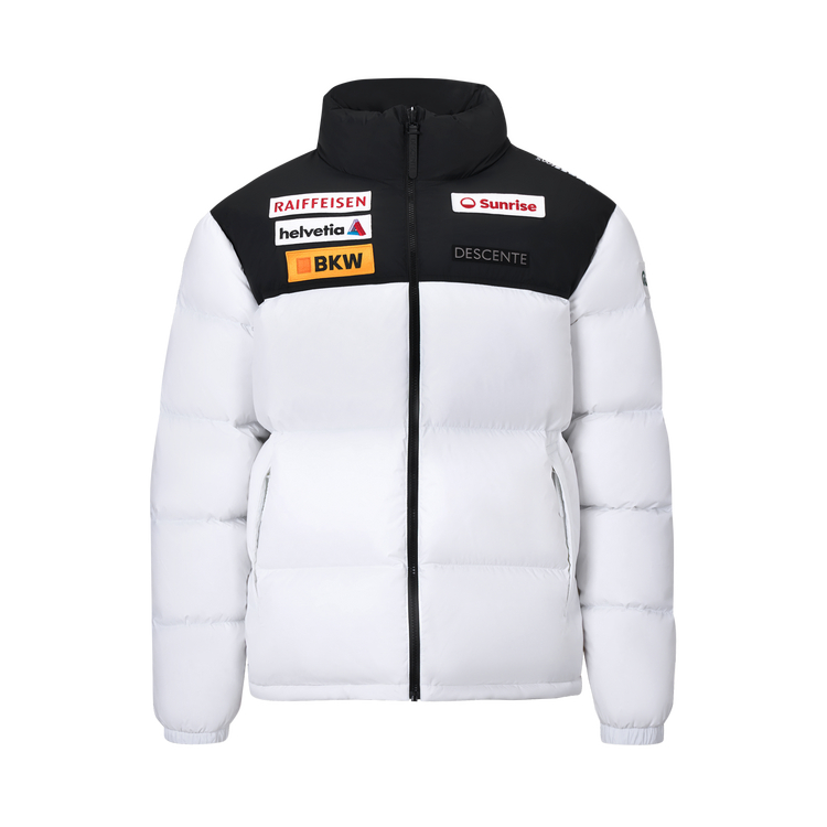 

DESCENTE Повседневная пуховая куртка унисекс, WT-Bright White Tpg