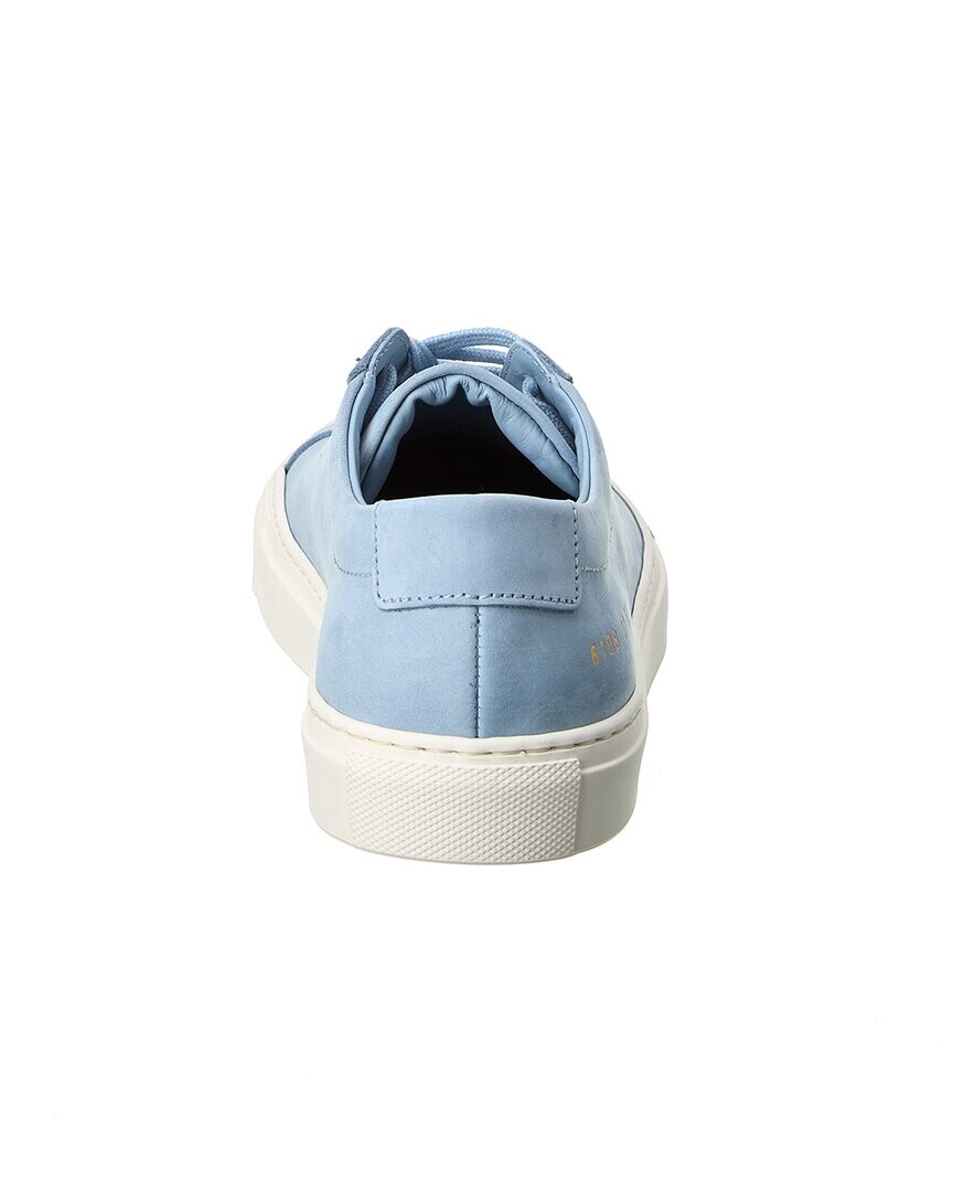 Оригинальные кожаные кроссовки Common Projects Achilles, синий — фото 3