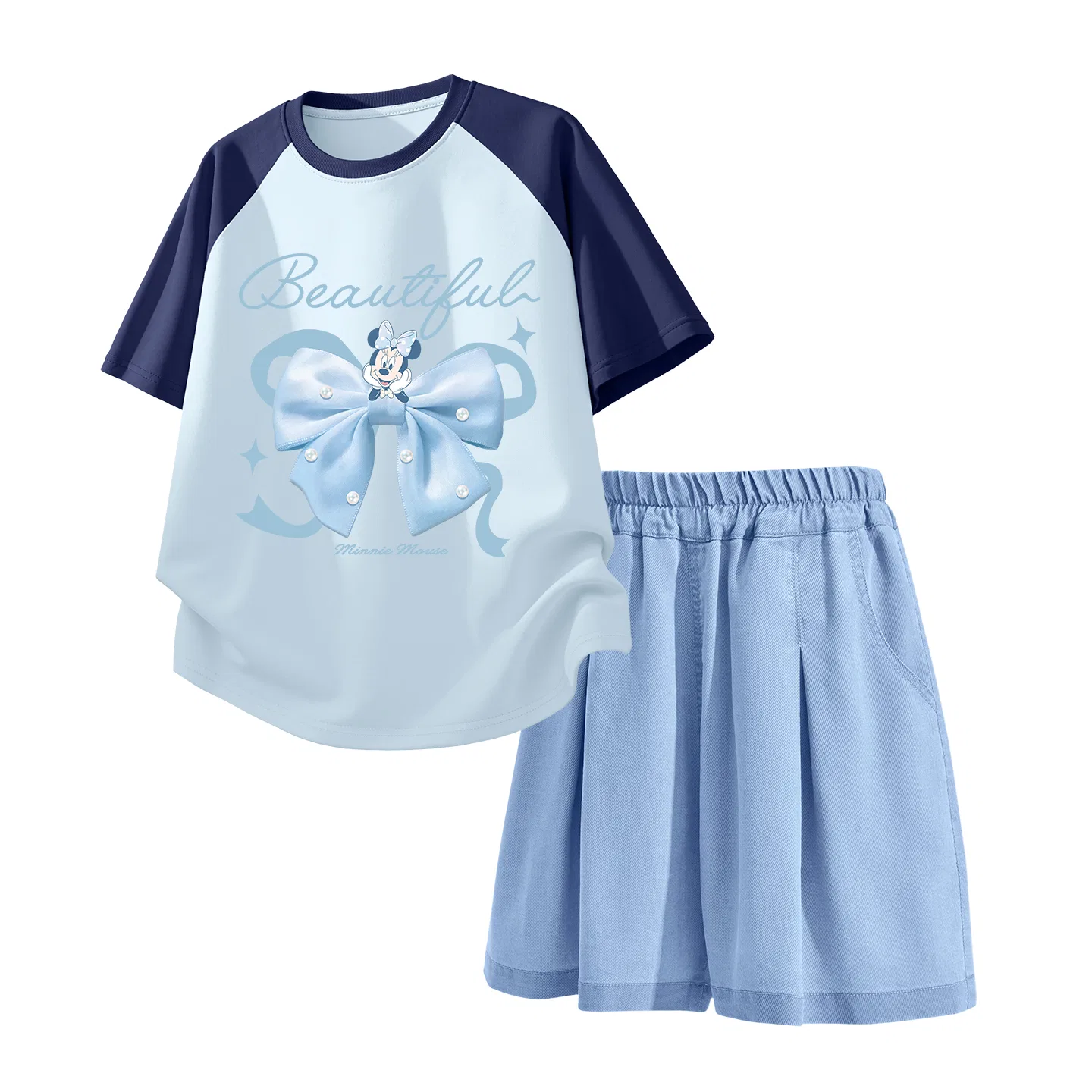 Детский спортивный костюм Disney Casual Sportswear в светло-голубом и джинсовом цветах — фото 4