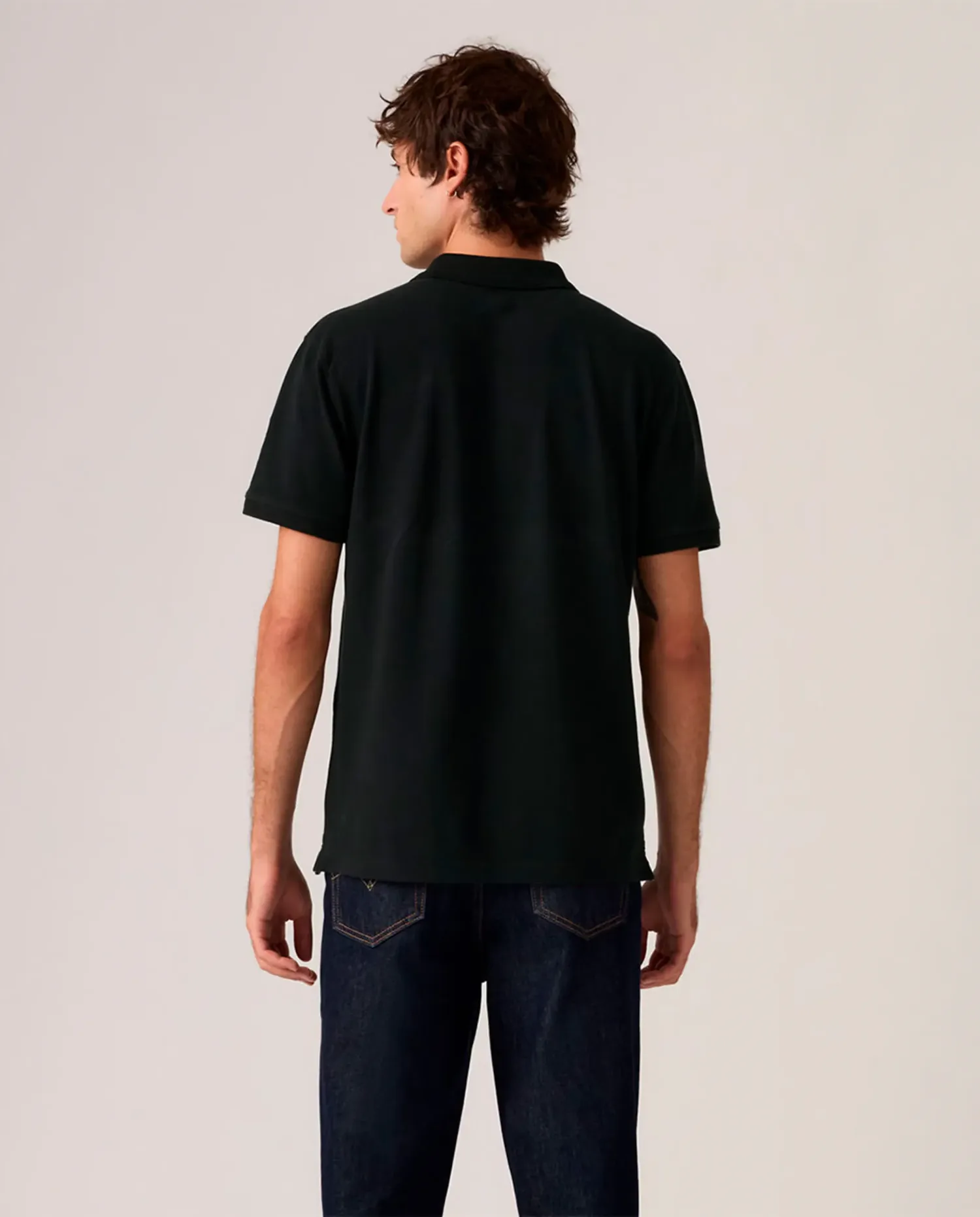 Мужская футболка с коротким рукавом Levi's, черный — фото 2