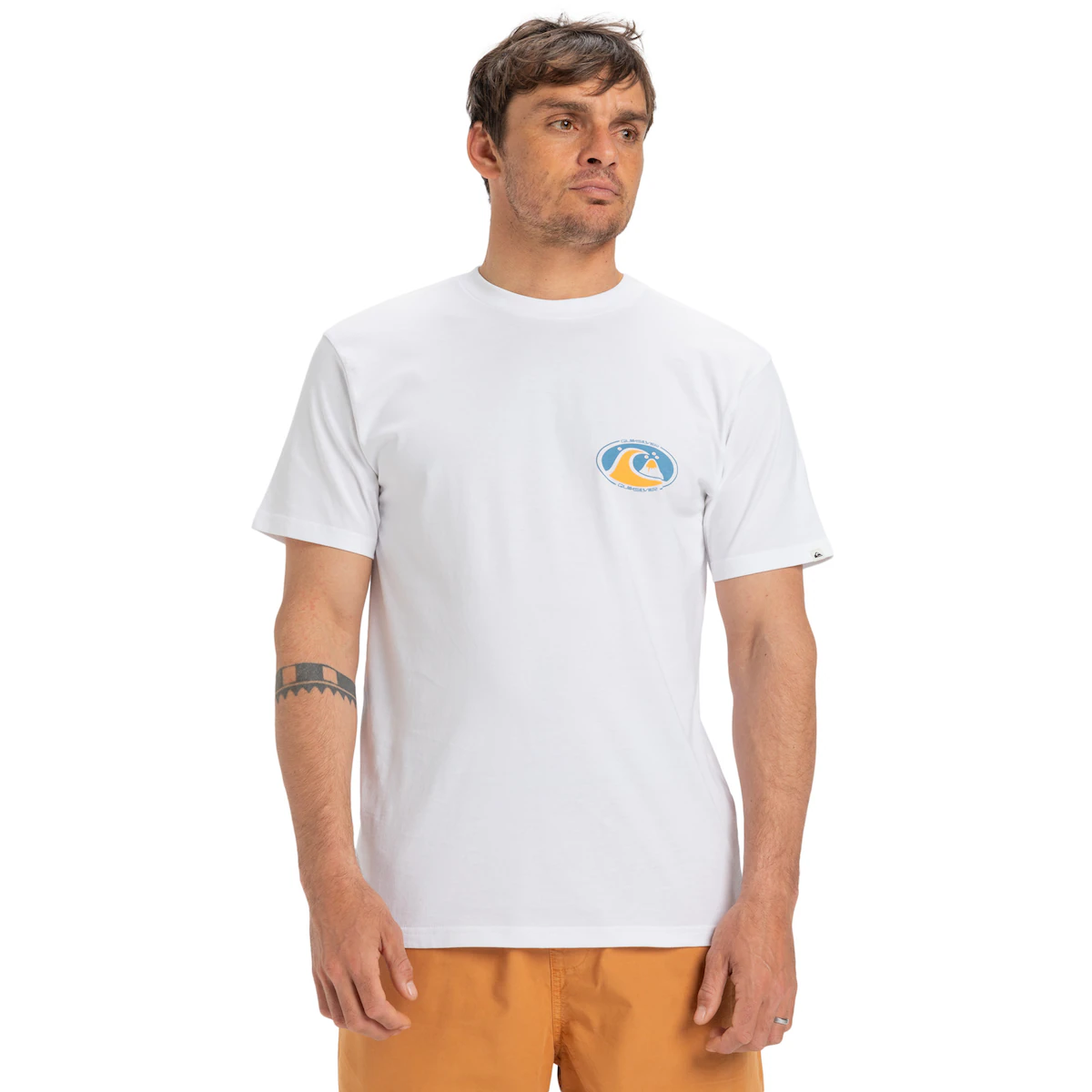 

Мужская футболка Ev Flower Chaos Quiksilver, белый