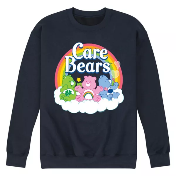 

Мужская толстовка с логотипом Care Bears Licensed Character, синий