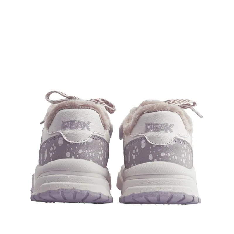 Кроссовки беговые с синтетической кожи и текстиля PEAK Light Purple — фото 4
