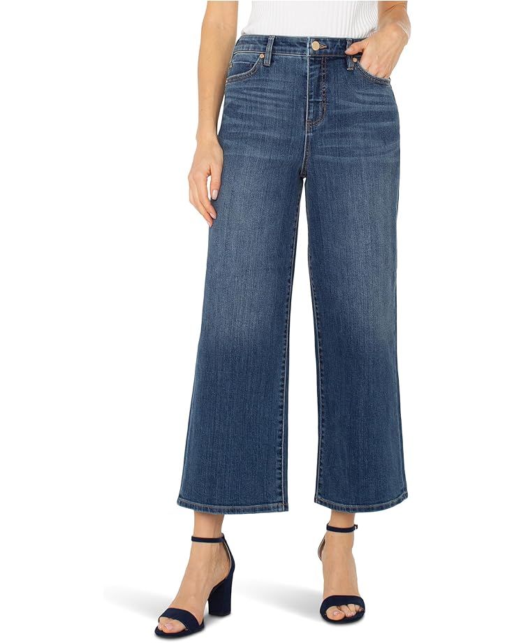

Джинсы Liverpool Los Angeles Stride High-rise Crop Wide Jean 26" Inseam, цвет Wabash