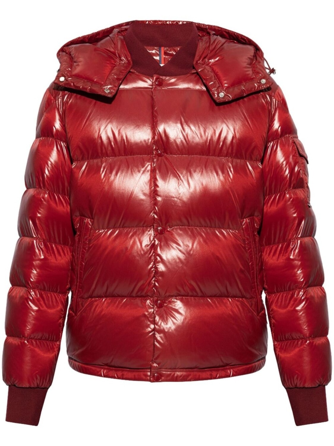 

Moncler стеганая куртка Maljasset, красный
