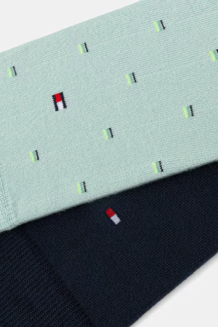 Носки 2 шт Tommy Hilfiger, зеленый — фото 2