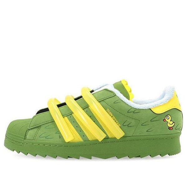 

Кроссовки плавящаяся грусть x суперзвезда 80-х tr Adidas, желтый