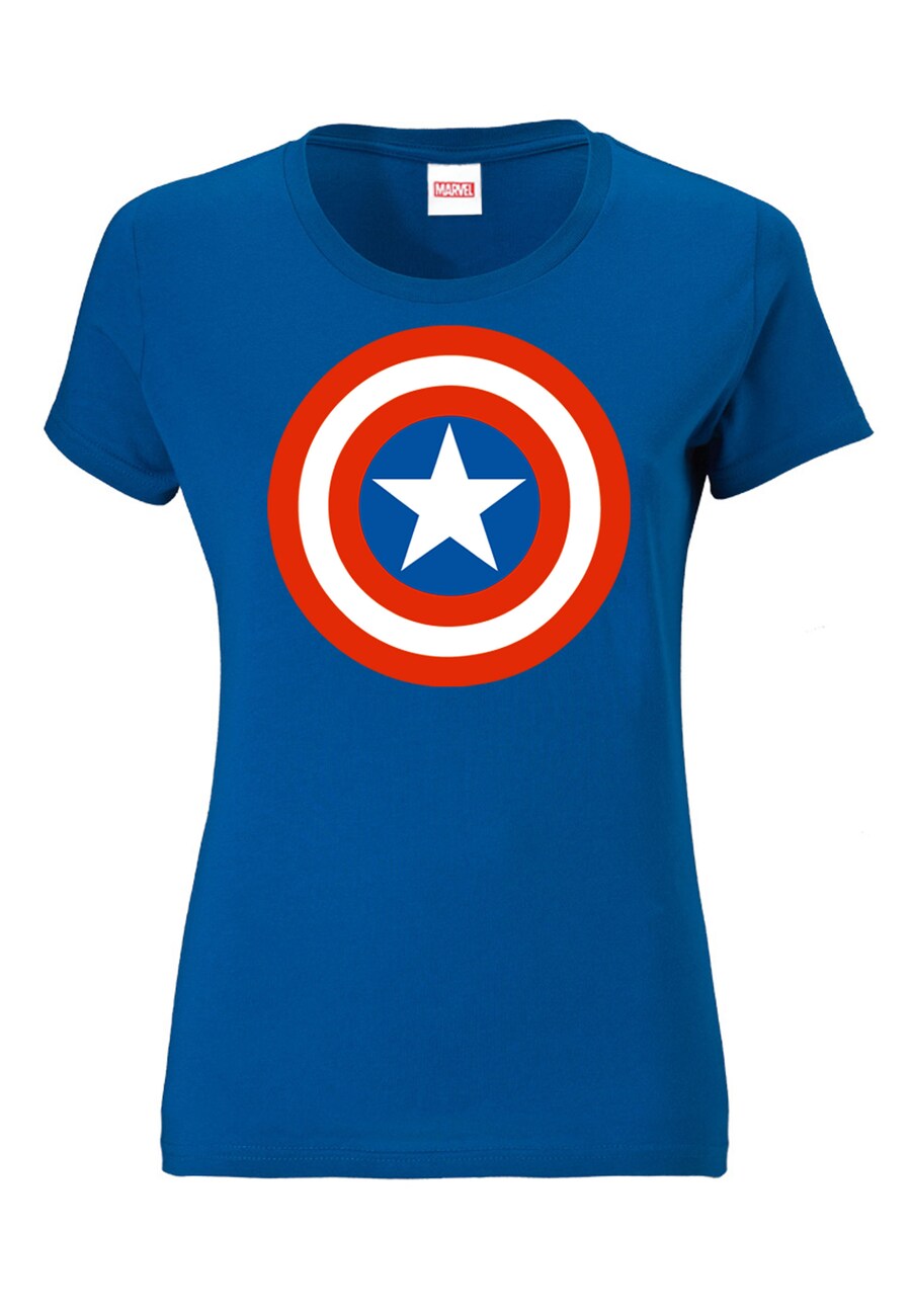 

Футболка LOGOSHIRT Shirt Captain America, синий